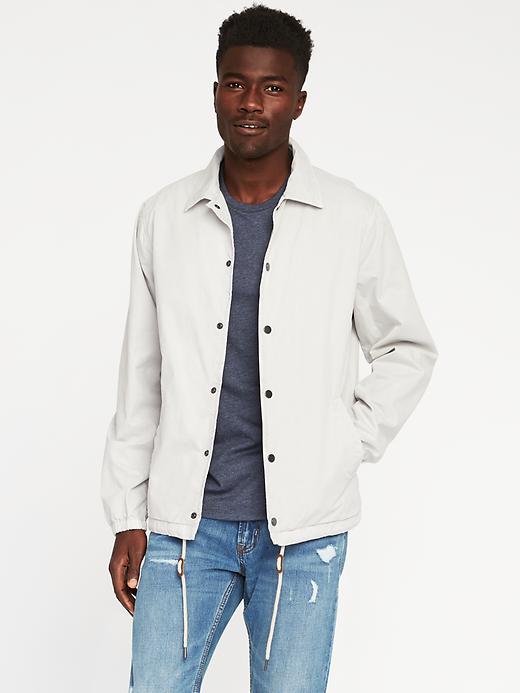 Image number 1 showing, Twill Coach's Jacket for Men
