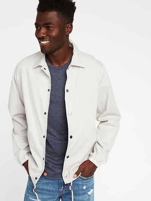 Image number 4 showing, Twill Coach's Jacket for Men