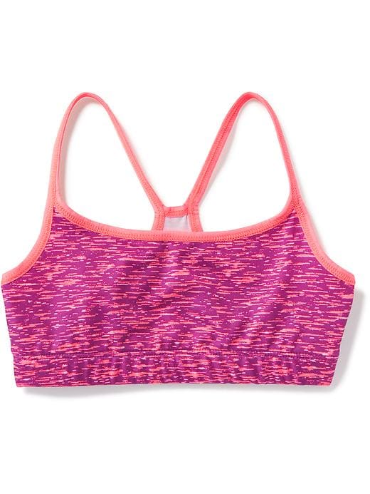 View large product image 1 of 1. Printed Cami Sports Bra for Girls