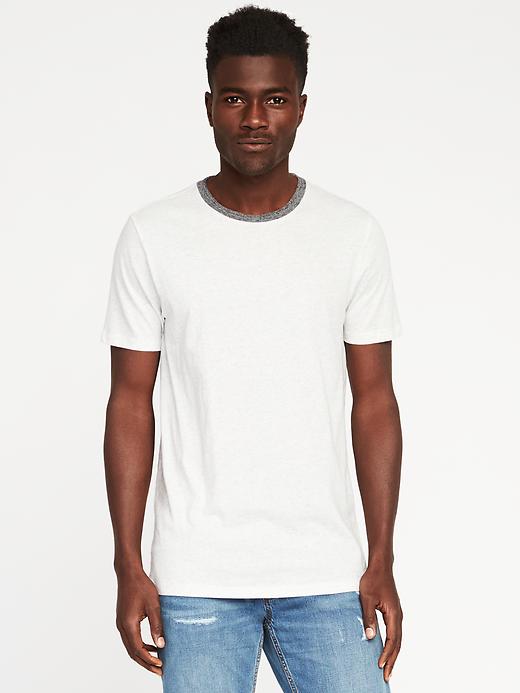 View large product image 1 of 1. Soft-Washed Crew-Neck Tee for Men