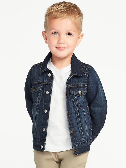View large product image 1 of 4. Denim Jacket for Toddler Boys