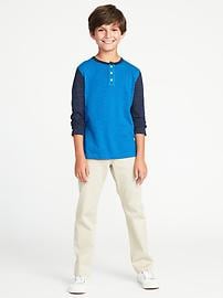 View large product image 3 of 3. Jersey Henley For Boys