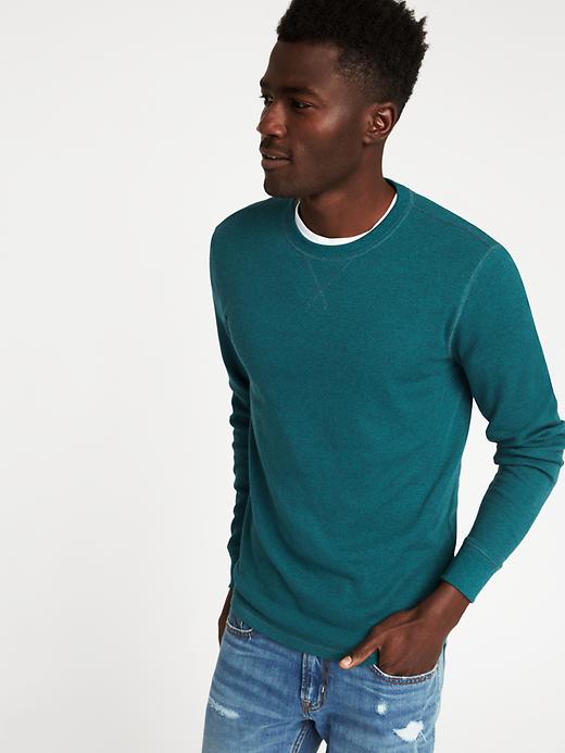 Image number 4 showing, Soft-Washed Built-In Flex Thermal Tee for Men