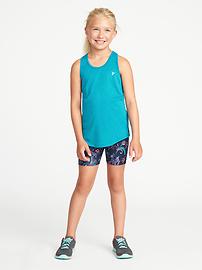 View large product image 3 of 3. Go-Dry Cool Fitted Performance Shorts for Girls