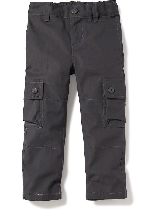 View large product image 1 of 3. Skinny Utility Cargos for Toddler Boys