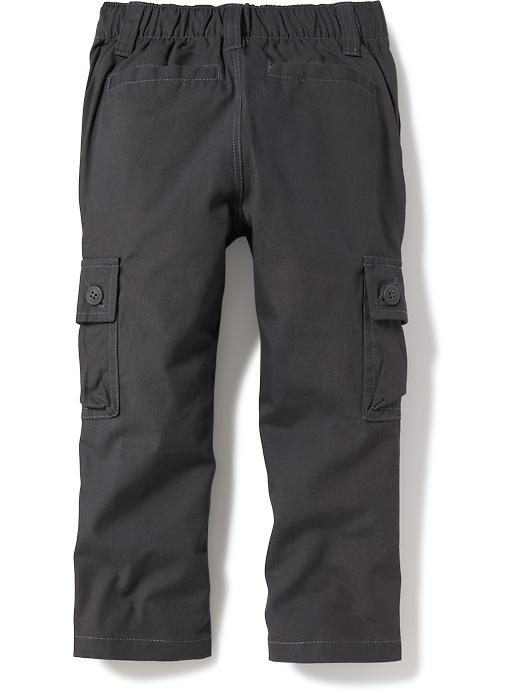 View large product image 2 of 3. Skinny Utility Cargos for Toddler Boys