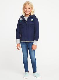 View large product image 3 of 3. Embroidered Utility Jacket for Girls