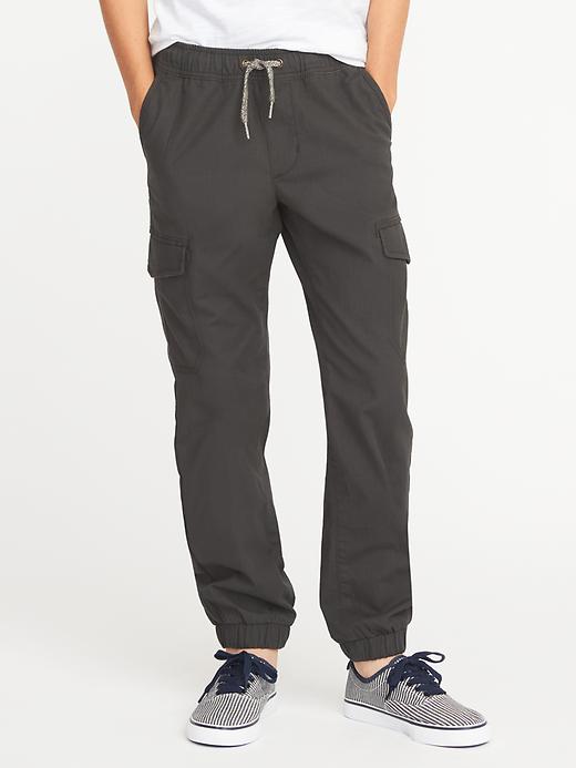 View large product image 1 of 1. Built-In Flex Ripstop Cargo Joggers For Boys