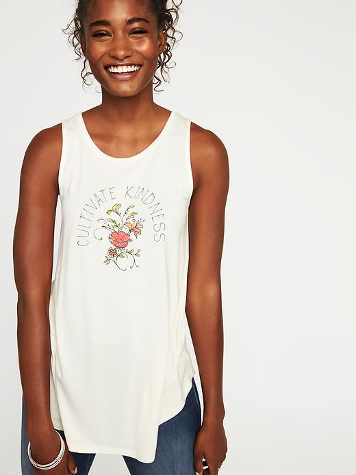 Image number 4 showing, Graphic High-Neck Swing Tank for Women