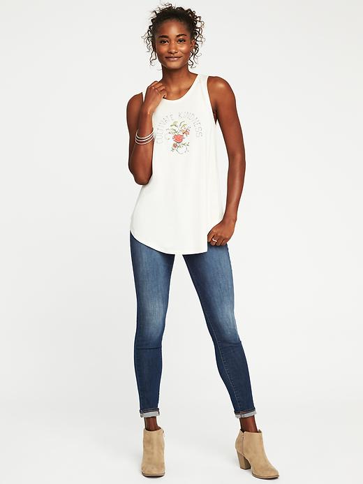 Image number 3 showing, Graphic High-Neck Swing Tank for Women
