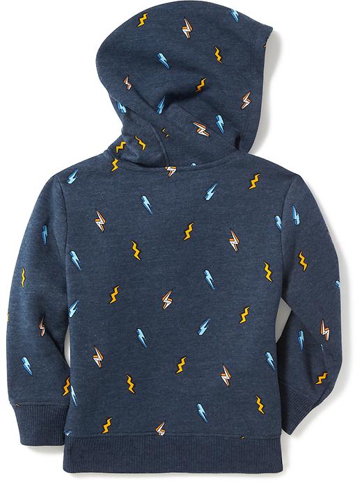 View large product image 2 of 4. Printed Zip-Front Hoodie for Toddler Boys