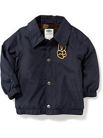 View large product image 4 of 4. Micro-Fleece-Lined Jacket for Toddler Boys