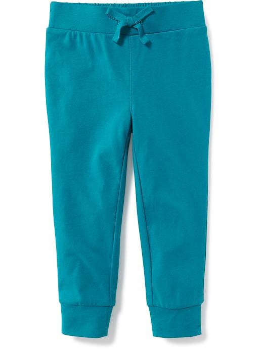 View large product image 1 of 1. Jersey Pull-On Pants for Toddler Girls
