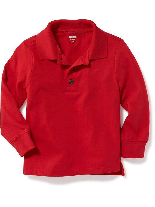 View large product image 1 of 1. Uniform Polo for Toddler Boys
