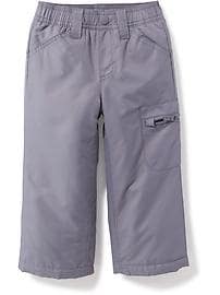 View large product image 3 of 3. Zip-Pocket Snow Pants for Toddler Girls