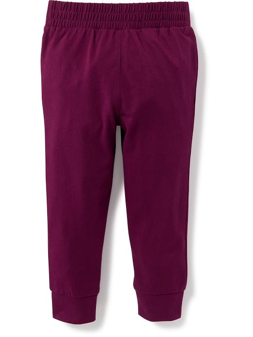 View large product image 2 of 2. Jersey Pull-On Pants for Toddler Girls
