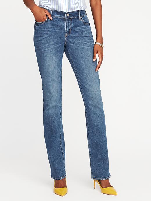 View large product image 1 of 2. Mid-Rise Original Boot-Cut Jeans for Women