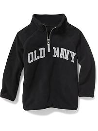 View large product image 4 of 4. Logo Performance Fleece 1/4-Zip Pullover for Toddler Boys