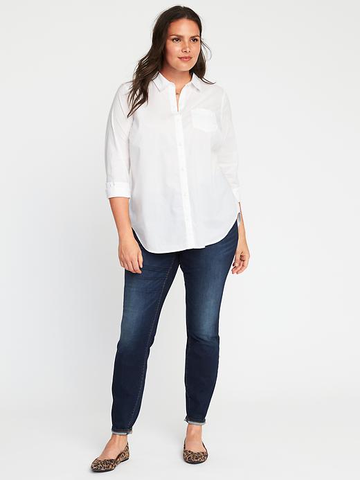 Image number 3 showing, Clean-Slate Classic Plus-Size Shirt