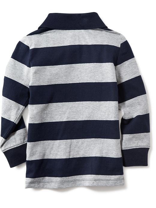 View large product image 2 of 2. Striped Polo for Toddler Boys