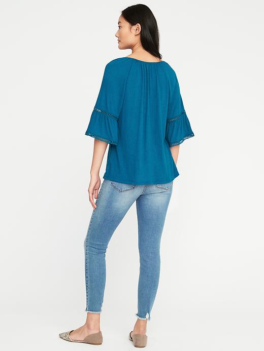 Image number 2 showing, Bell-Sleeve Swing Top for Women