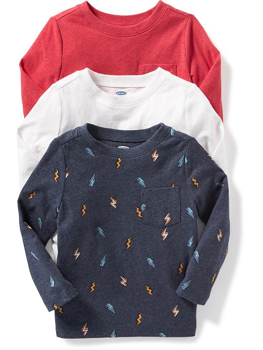 View large product image 1 of 1. Pocket-Tee 3-Pack for Toddler Boys