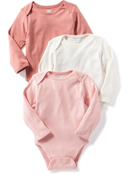 View large product image 1 of 1. Jersey Bodysuit 3-Pack for Baby