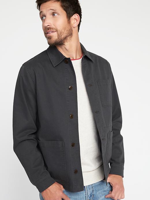 Image number 4 showing, Built-In Flex Twill Shirt Jacket for Men