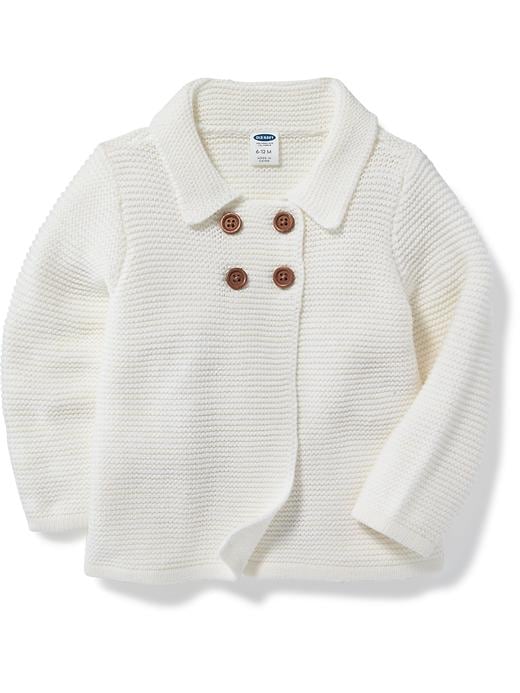 View large product image 1 of 1. Double-Breasted Cardi for Baby