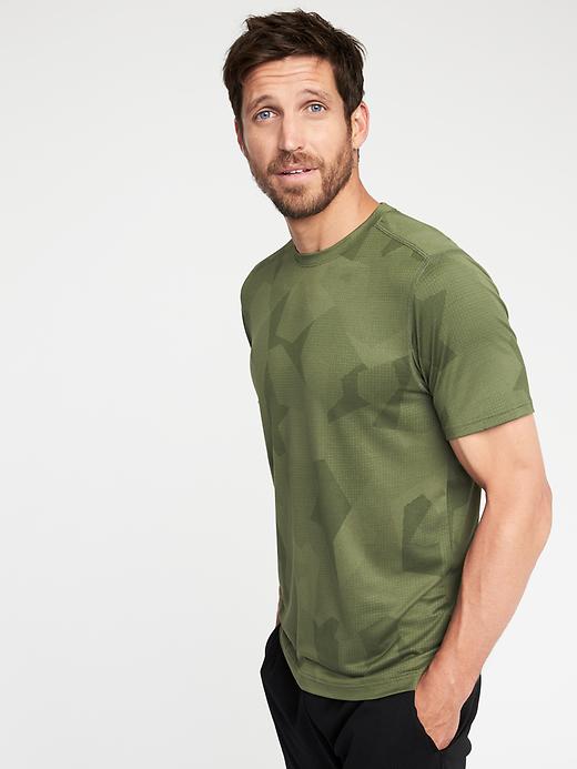 Image number 4 showing, Go-Dry Performance Stretch Tee for Men
