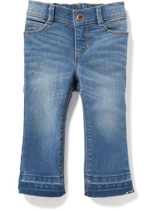 View large product image 1 of 2. Cropped Kick-Flare Jeans for Toddler Girls