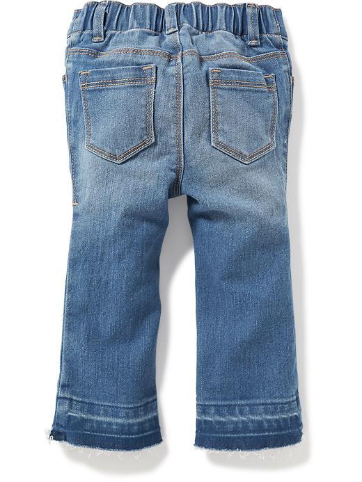 View large product image 2 of 2. Cropped Kick-Flare Jeans for Toddler Girls