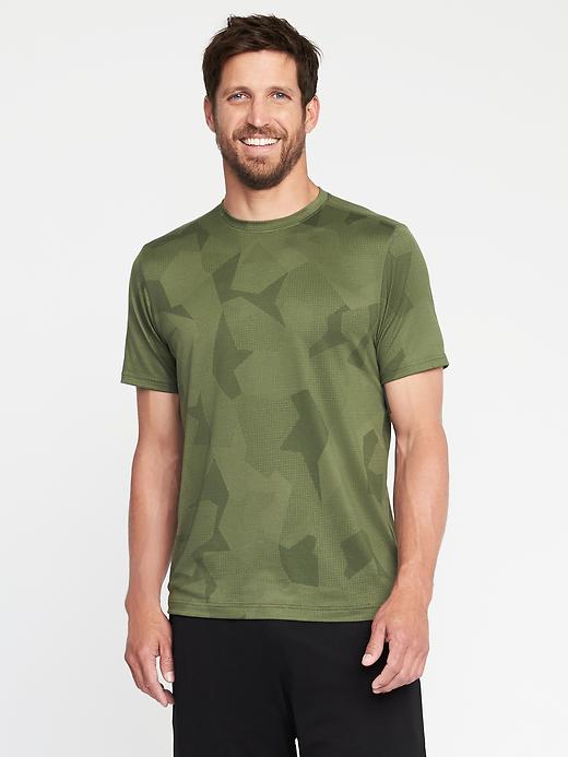 Image number 1 showing, Go-Dry Performance Stretch Tee for Men