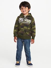 View large product image 3 of 4. Logo-Graphic Zip Hoodie for Toddler Boys