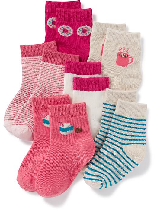 View large product image 1 of 1. Crew Socks 6-Pack For Toddler & Baby