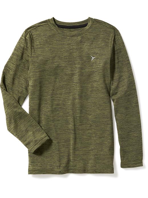 View large product image 1 of 1. Relaxed Go-Dry Crew-Neck Tee For Boys