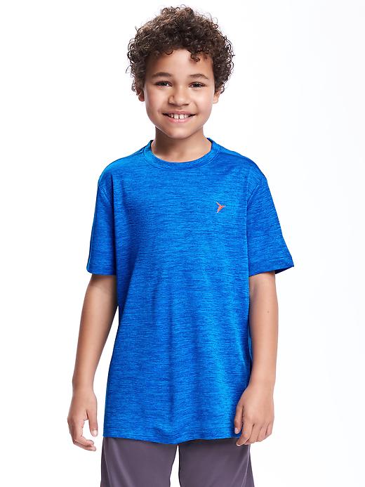 View large product image 1 of 2. Go-Dry Performance Tee for Boys