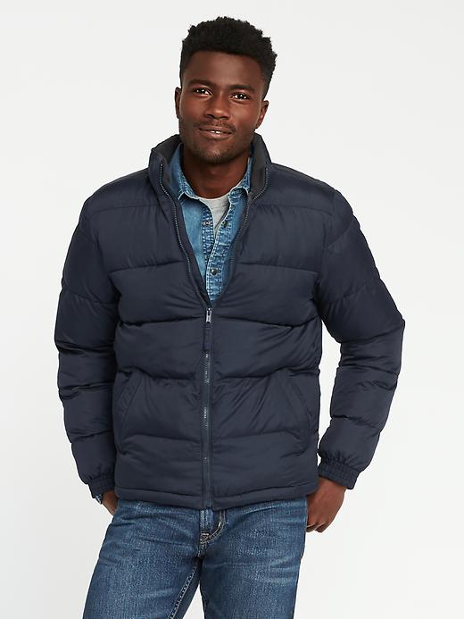 View large product image 1 of 1. Quilted Water-Resistant Frost-Free Jacket for Men