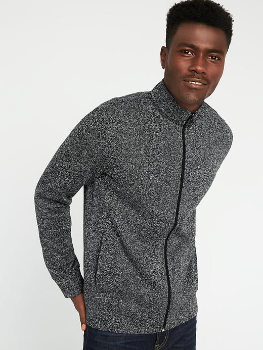 Image number 4 showing, Full-Zip Sweater-Fleece Jacket for Men