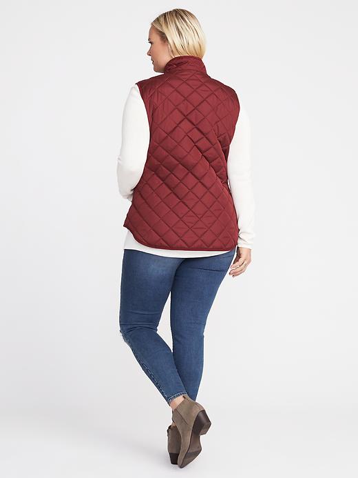 Image number 2 showing, Plus-Size Quilted Vest
