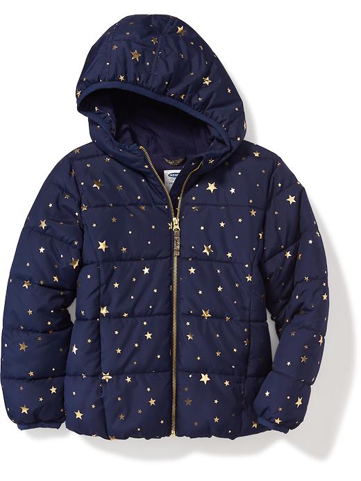 View large product image 1 of 3. Hooded Frost-Free Jacket for Girls