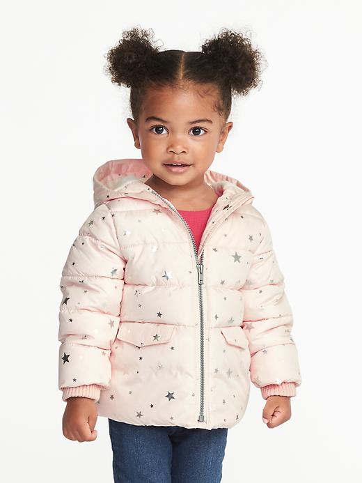 View large product image 1 of 4. Frost-Free Hooded Jacket for Toddler Girls