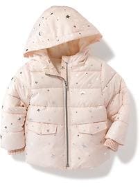 View large product image 4 of 4. Frost-Free Hooded Jacket for Toddler Girls