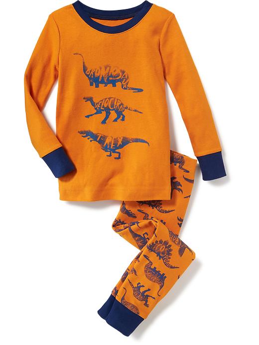 View large product image 1 of 1. Dinosaurs-Graphic Sleep Set for Toddler & Baby