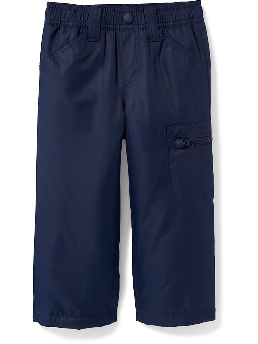 View large product image 1 of 1. Zip-Pocket Snow Pants for Toddler Girls