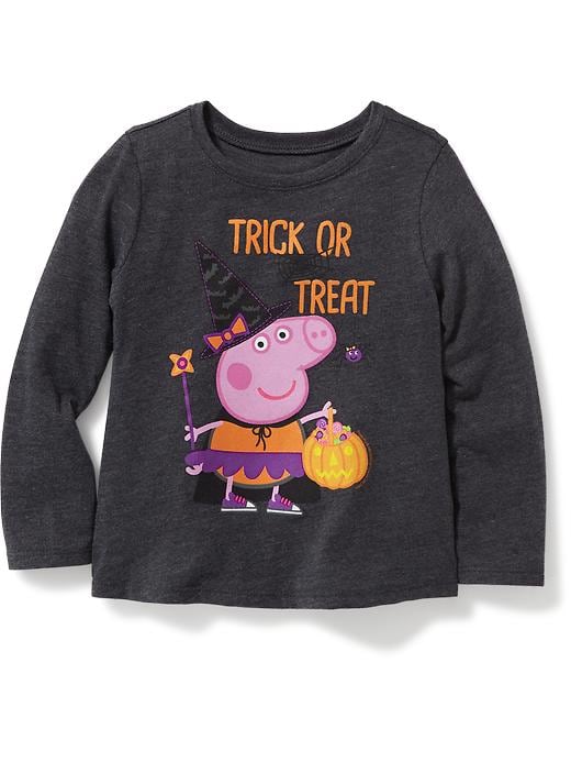 View large product image 1 of 1. Nick Jr.&#153 Peppa Pig "Trick or Treat" Graphic Tee for Toddler Girls