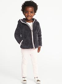 View large product image 3 of 4. Cozy Micro Fleece Hoodie for Toddler Girls