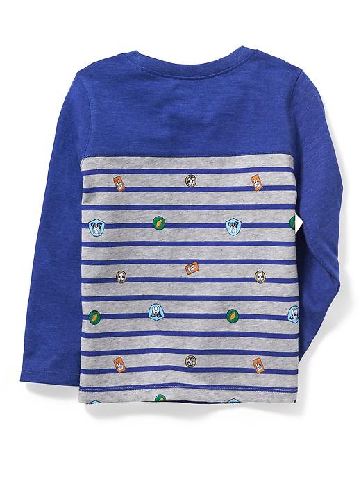 View large product image 2 of 2. Color-Block Tee for Toddler Boys
