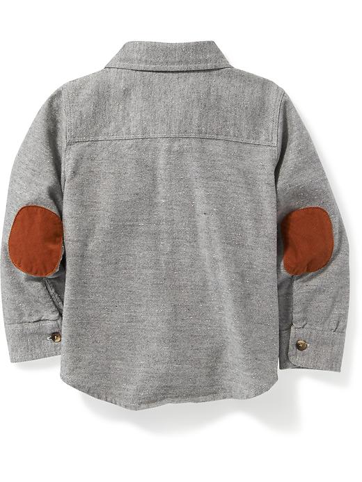 View large product image 2 of 4. Elbow-Patch Shirt for Toddler Boys