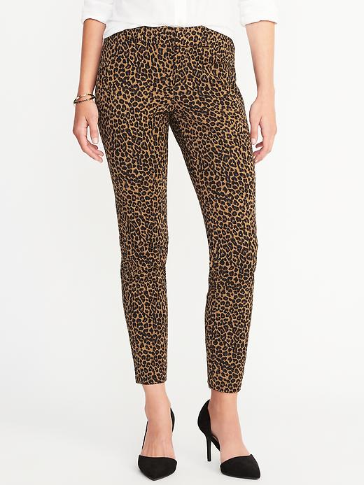 View large product image 1 of 1. Mid-Rise Pixie Ankle Pants for Women